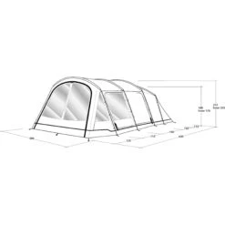 Outwell Yosemite Lake 4TC Tunneltent -Kampeerartikelen Winkel 125586 000 15