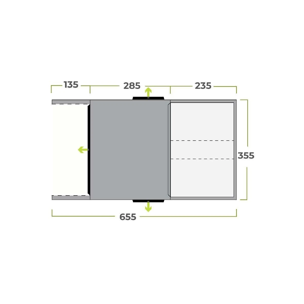 Zempire Evo TL Air opblaasbare tent 2022 Zempire Evo TL Air Opblaasbare Tent 2022 -Kampeerartikelen Winkel 139768 300 07
